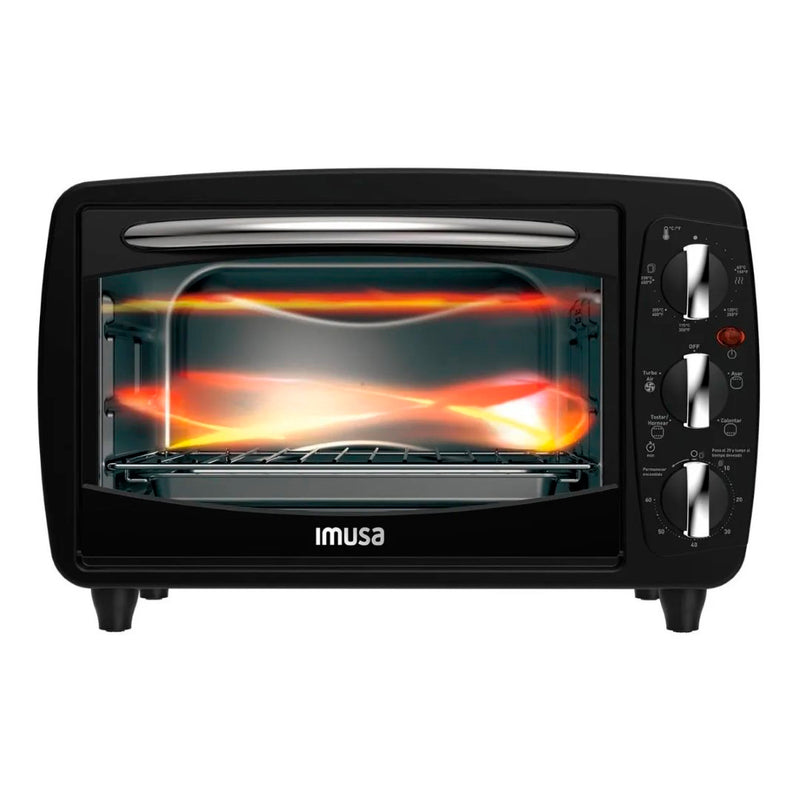 Horno Tostador Imusa 5en1 Negro OX32B856