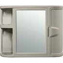Gabinete para Baño con Espejo Taupe 7316