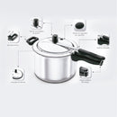 Olla a Presión IMUSA Maxi 6 Litros en Aluminio 0305100