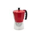 Cafetera Expresso 6 Tazas con Asa Rojo 6116500