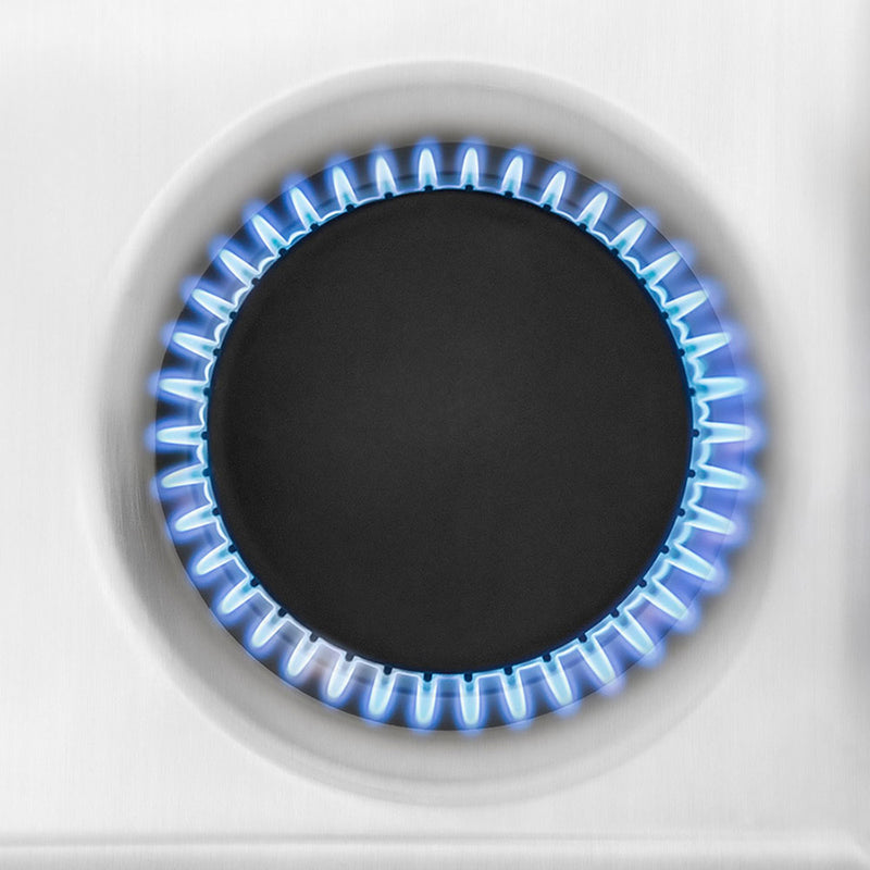 Cubierta de empotrar a Gas Natural 60x50CM 4 Puestos H 110V Inoxidable PM6054NF0