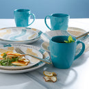 Vajilla Corona Antica 4 Puestos 16 Piezas Multicolor VL170G040116