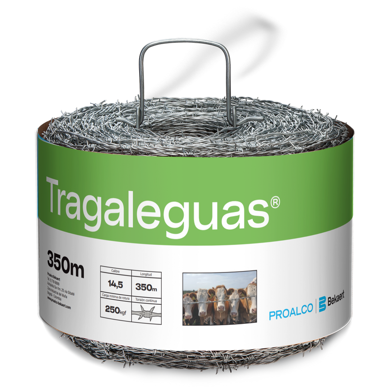 Púas Calibre 14 de 5x350 metros Tragaleguas -652808