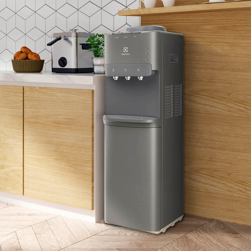 Dispensador de Agua Fría y Caliente de 19 Litros Gris EA20SR