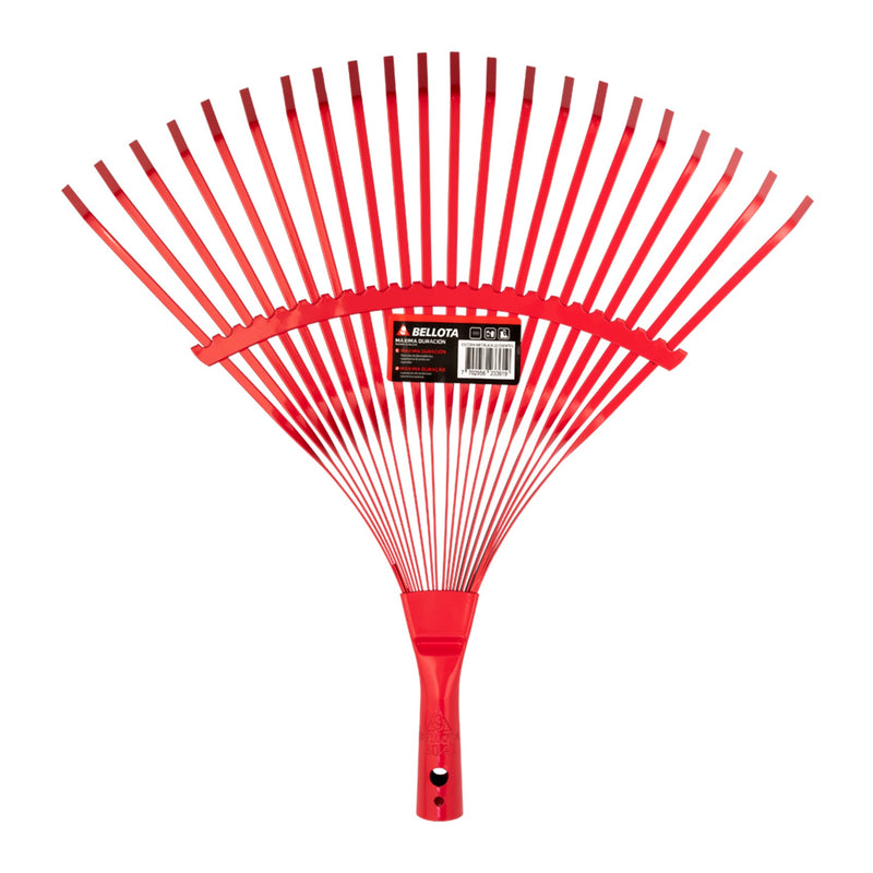 Escoba Metálica 22 Dientes Roja BRM22METR