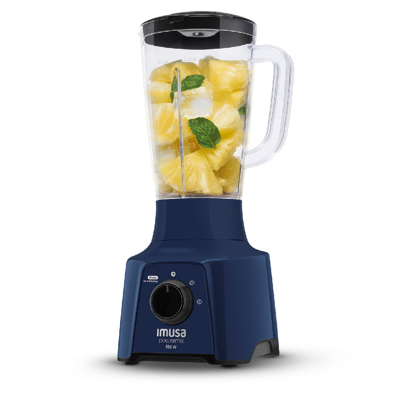 Licuadora IMUSA PowerMix Plus 2 Velocidades Azul LM281456