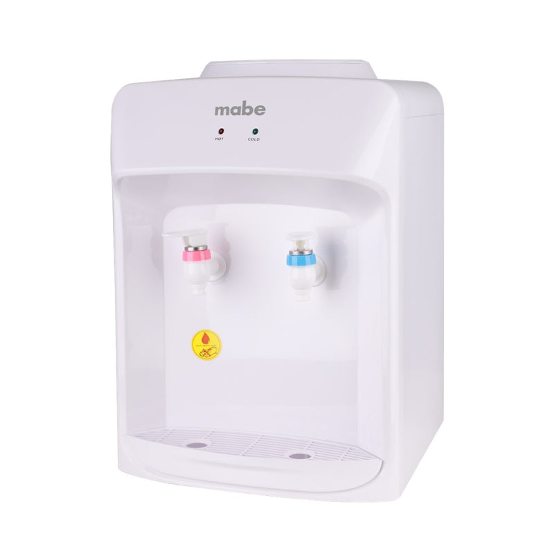 Dispensador de Agua de Mesa Mabe 2 Llaves Color Blanco EMMCHB