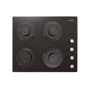 Cubierta Haceb 60x51 cm 4 Puestos Gas Natural Negro 9003424