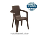 Silla Eterna con Brazos Wengue 7200