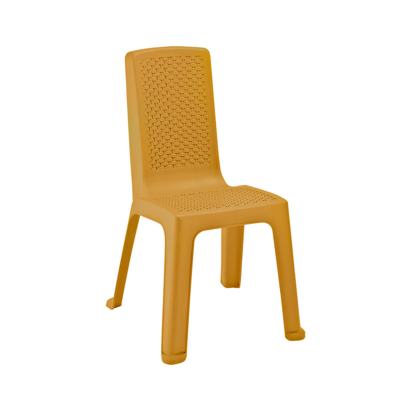 Silla Eterna sin Brazos Amarillo Mostaza