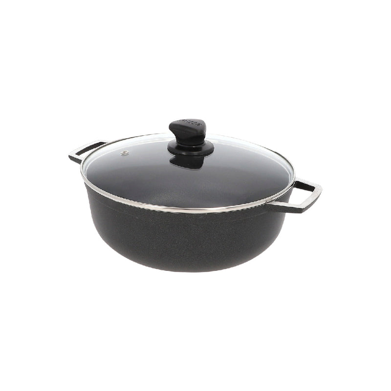 Caldero Antiadherente 26 cm IMUSA con Tapa de Vidrio 8043500