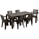 Mesa Barú Familiar Wengue 14201