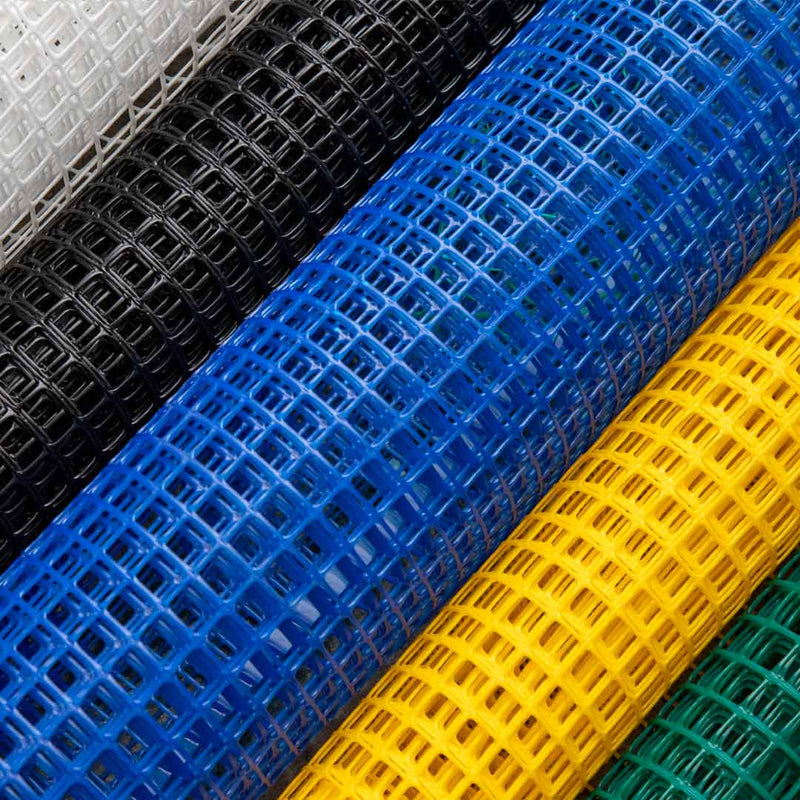 Malla Cuadrada multiusos 2x2, 1m de ancho, Negro Rollo x 30 MT 3101128NEGRO