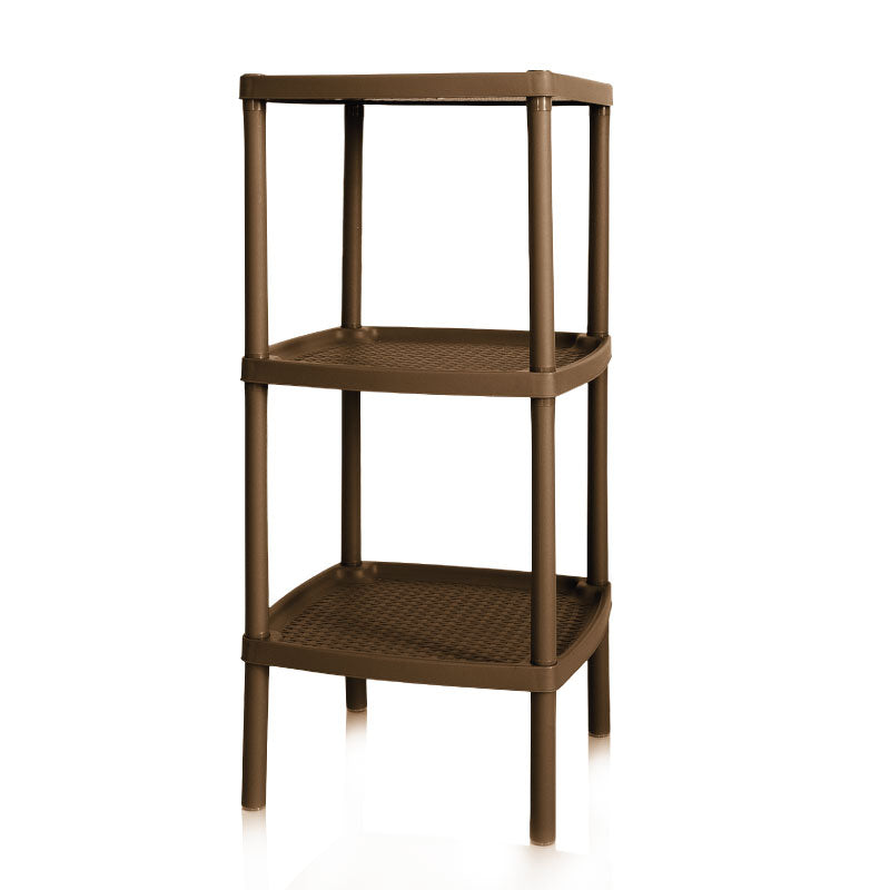 Mesa Cuadrada de 3 Niveles Café 08549CAFE