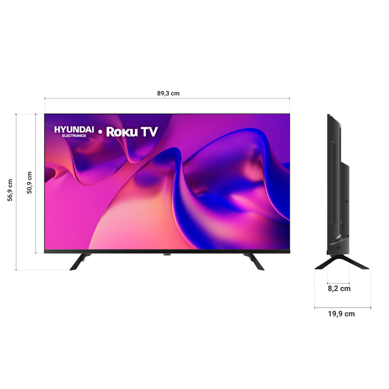 HYLED4027RIM    Televisor Smart 40" Led FHD Roku Negro