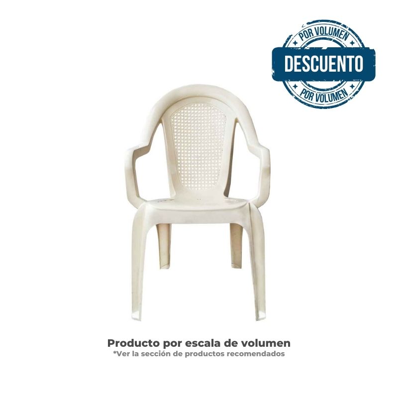 Silla Allure con Brazos Original (Espaldar Colmena) - Wengue 562