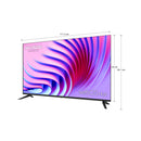 Televisor LED 50" 127cm Smart UHD 4K Color Negro