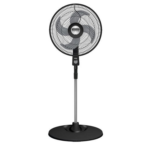 Ventilador Turbo Power Pedestal Negro 18"