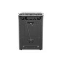 Estufa de Piso 4 Puestos 23" 110V Inox EMC6050NFX1