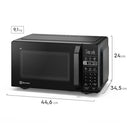 Horno Microondas Electrolux 20L Negro Freestanding EMDZ20S8GAB