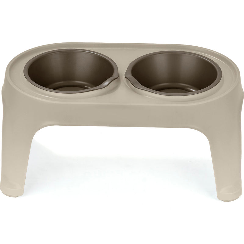 Comedor para Perro Razas Medianas de 0.8LT Mocca