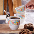 Set de 3 pocillos de té de 201.4cc, anemone x6 set SL163G004403