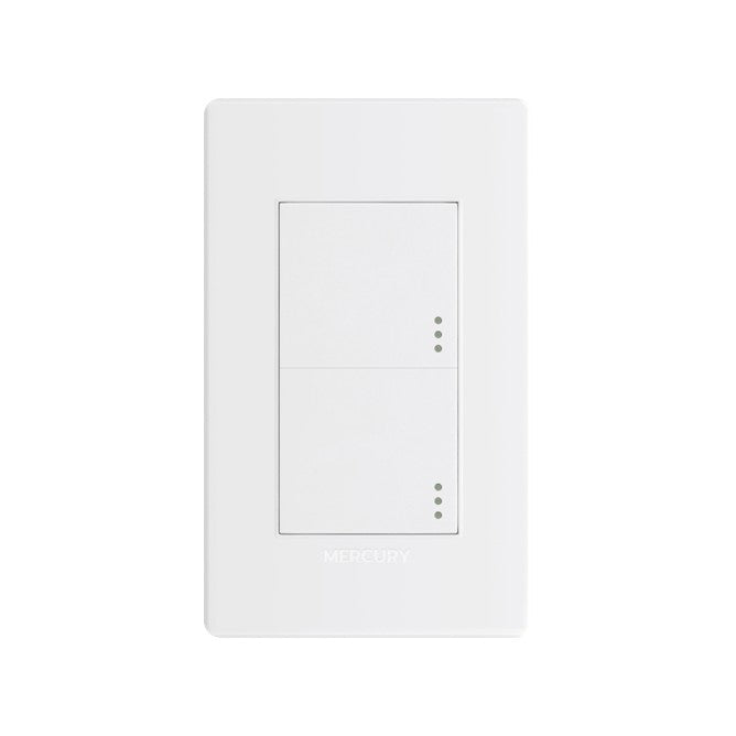 Interruptor Doble Plus Blanco ETI174