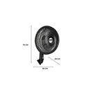 Ventilador Turbo Power Pared Negro 18" VE2920I0