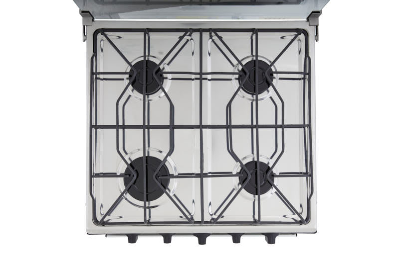 Estufa Romero Reflex de 50cm con Tapa de vidrio color Negro - Gas Natural 9002405