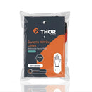 Guante Nitrilo Látex Thor Reforzado Negro Rojo Talla L THEP206
