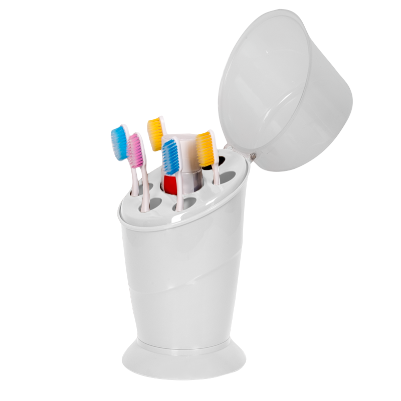 Soporte Para Cepillos Blanco 05535BLANCO