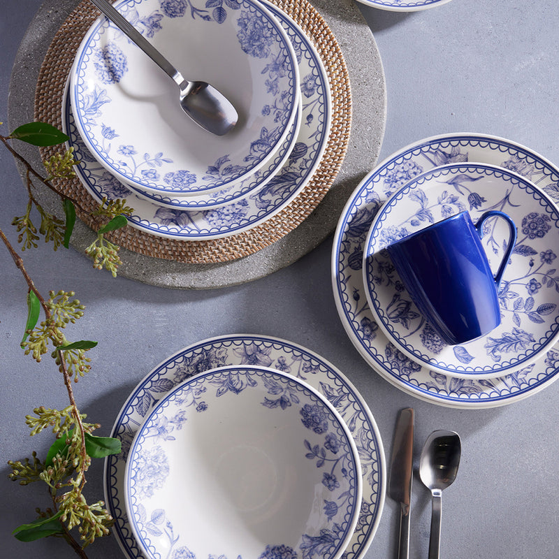 Vajilla Corona Martina 4 Puestos 16 Piezas Multicolor VL155H040116