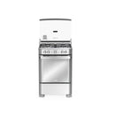 Estufa de Piso 4 Puestos 23" 110V Inox EMC6050NFX1