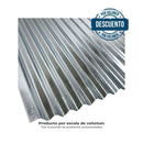 Teja de Zinc Ondulada Espesor  0.20mm C-34 0.80 x Largo 2.438 -8" -314414-511136