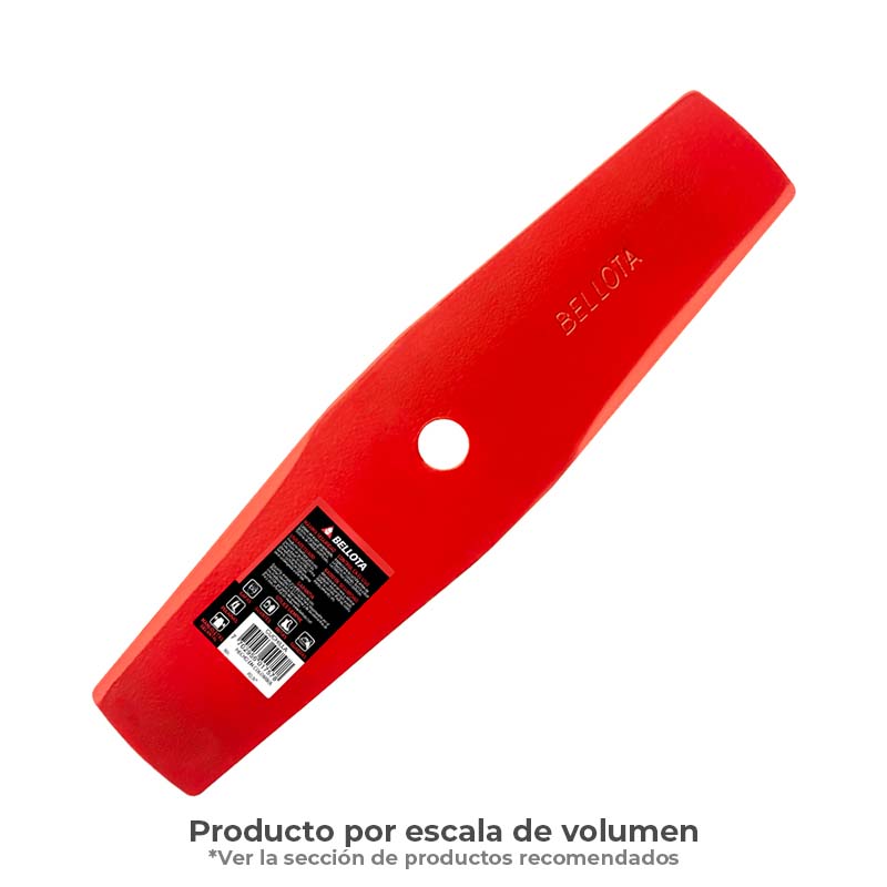 Cuchilla Pintada guadañadora 350mm largox2.4mm Grosor/hueco 25mm 352425