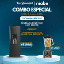 Combo X4 Neveras Mabe 247L No Frost Grafito + Licuadora IMUSA PowerMix Glass 8V COMBO247FXCG