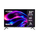 Televisor Smart Hyundai QLED 32" HD Roku TV Gris HYLED3258QR