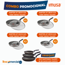 Combo Talent X15 Sartenes 20-24-26-30cm + Juego de Sartenes 16-20-24cm Choco COMBOSARTENES15
