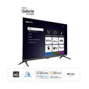 Televisor LED 32" 81.2CM Smart HD Roku Negro