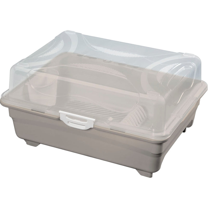 Porta vajilla + Escurridor Taupé 9645