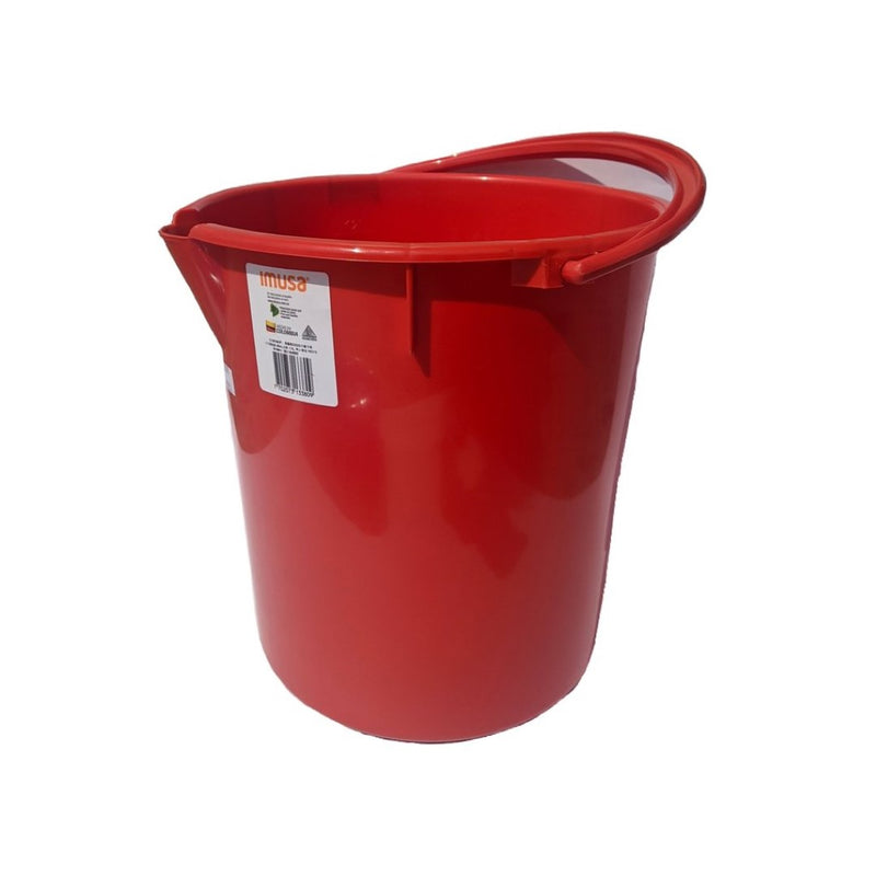 1338000   Balde Imusa 13 Litros Rojo/Beige