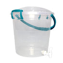 Balde Fantasía con Canilla 15 L Transparente Azul 06679AZUL
