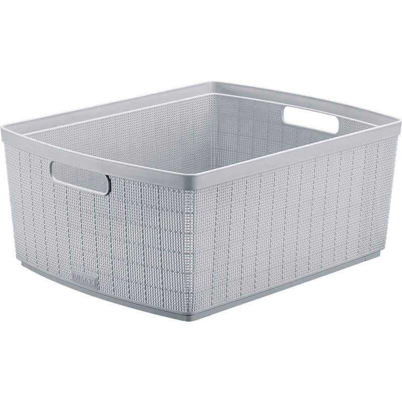 Canasta Fique 30L Gris Hielo 12541