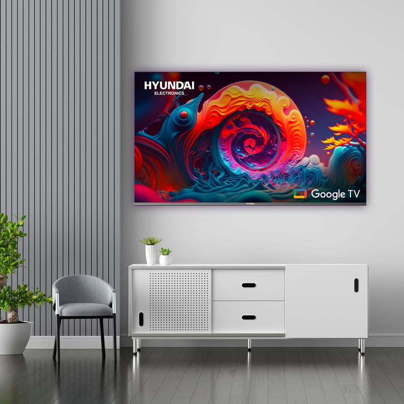 Televisor LED 65" 165CM UHD 4K Smart Negro HYLED6512G