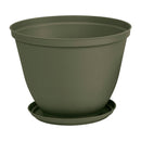 Matera Redonda Red Rafia de 35 Cm Verde Musgo 12991