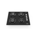 Cubierta Mabe 60Cm 4 Puestos de 110V Gas Natural Negro PM6046V0