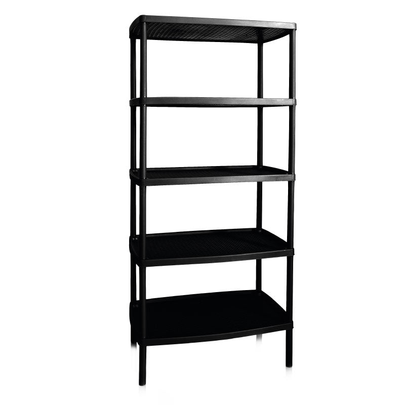 Mesa Rectangular de 5 Niveles Negro 08551NEGRO