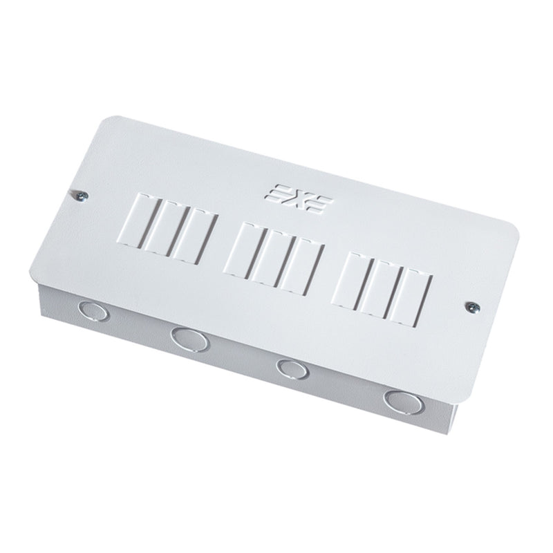 Tablero Enchufable de 8 Contactos Blanco 33608