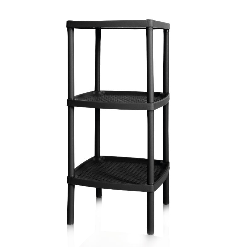 Mesa Cuadrada de 3 Niveles Negro 08549NEGRO