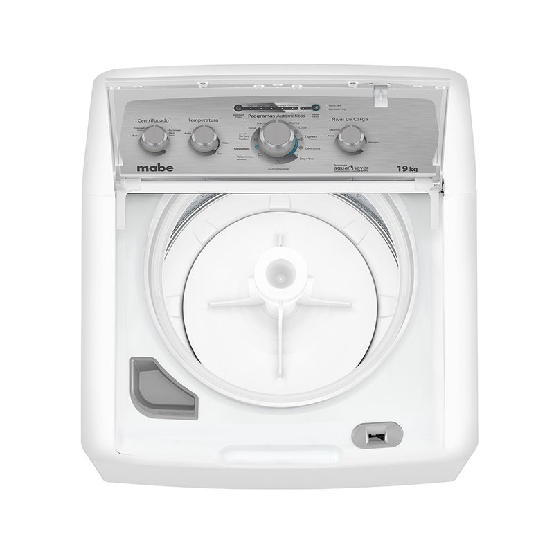 Lavadora Automática Mabe Agitador de 19 Kg Blanco LMA79114VBAB0